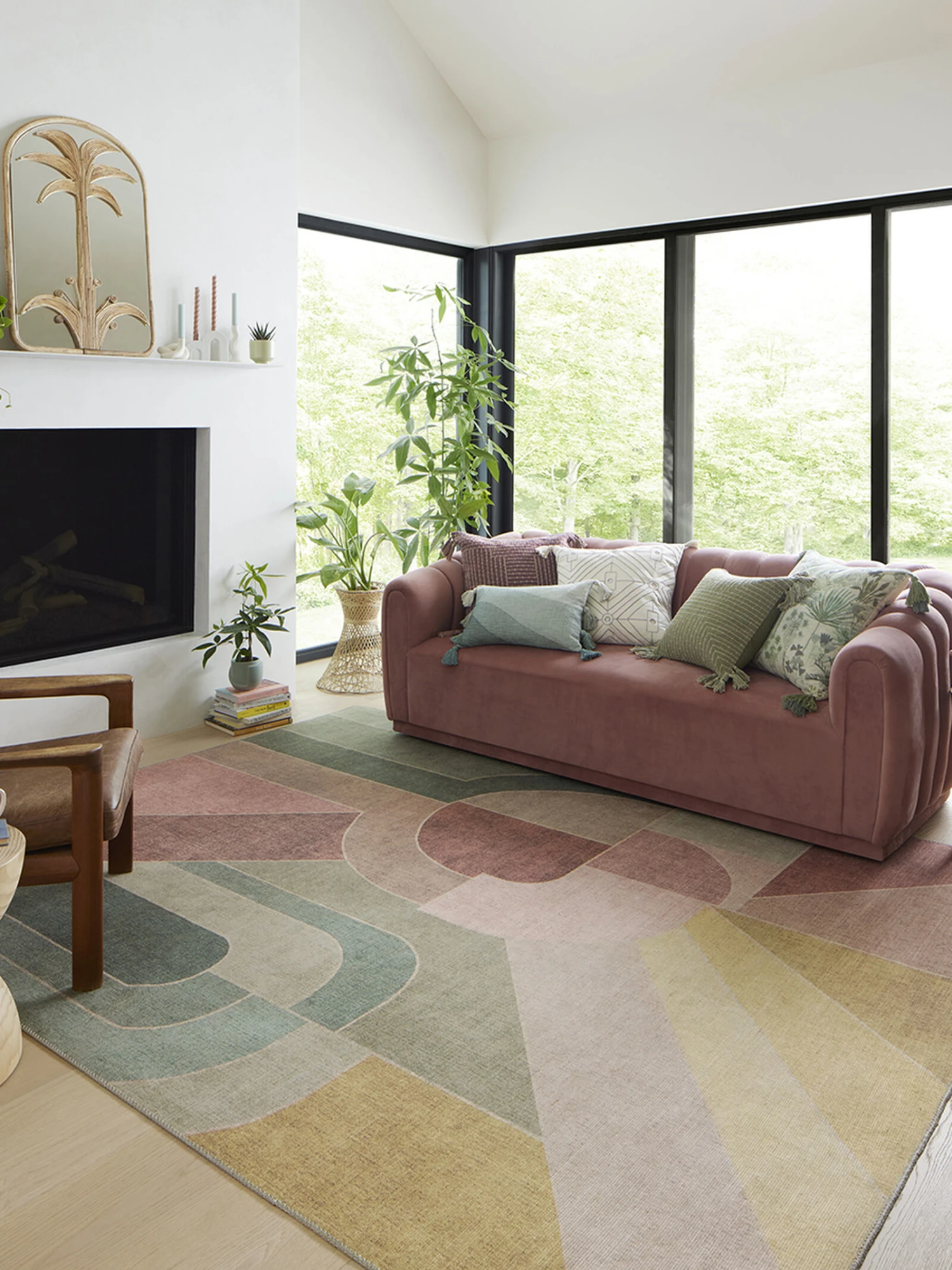 Good Morning Multi 18" X 18" Sample Rug 5 Good Morning Multi 18" X 18" Sample Rug - Image 3