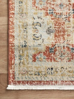 Graham PeRoseimmon/Multi 9'6" X 12'6" Rug -Loloi Rugs LOIDS GRAHAM GRA05 PERSIMMON 02