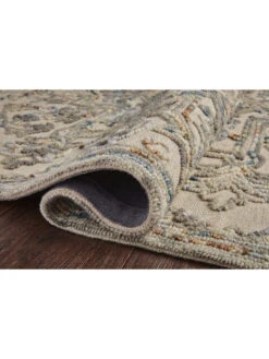 Halle Grey/Ocean 9'3" X 13' Rug -Loloi Rugs LOIDS HALLE HAE01 02