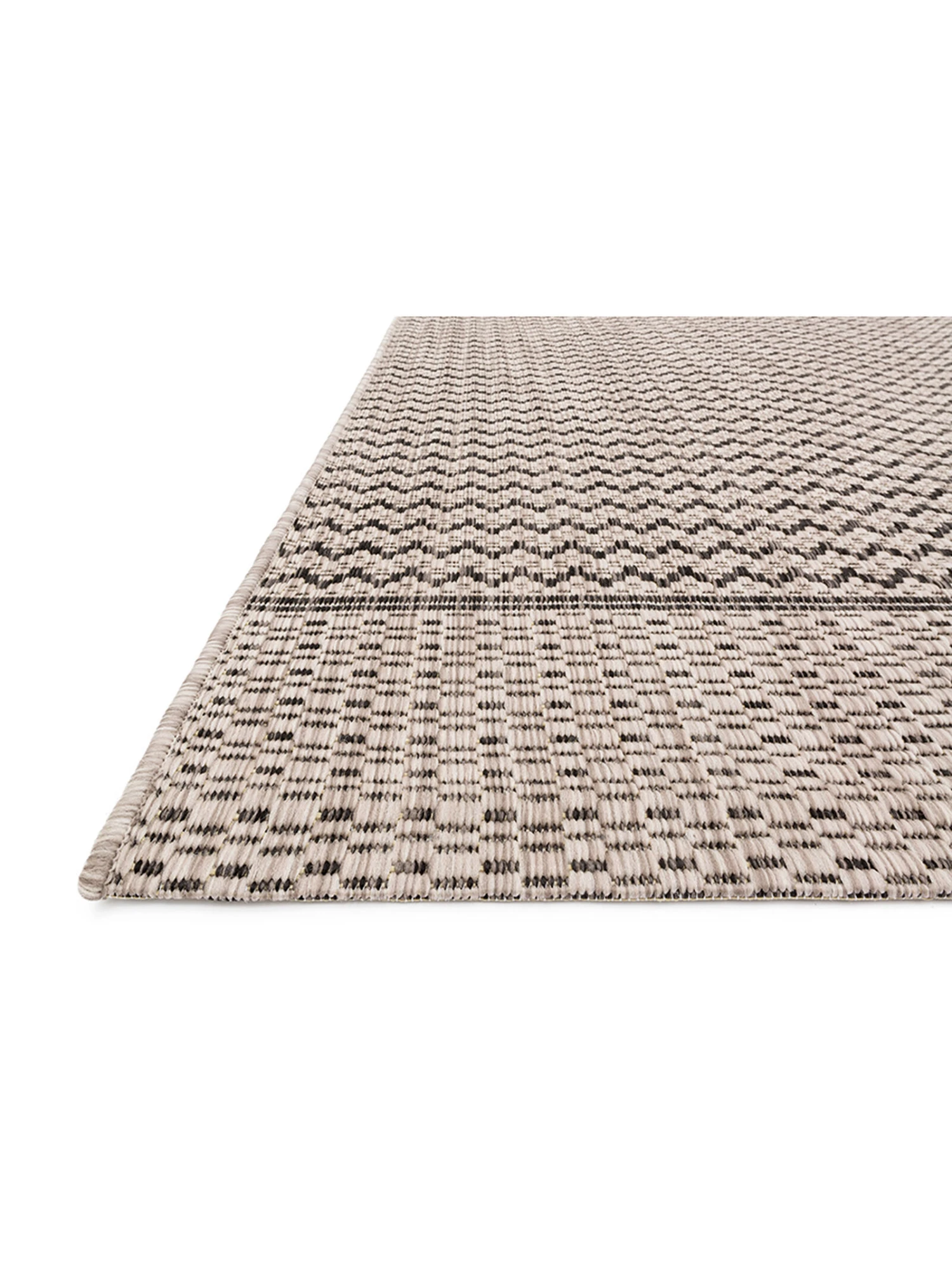 Isle Grey/Black 9'2" X 12'1" Rug 4 Isle Grey/Black 9'2" X 12'1" Rug - Image 2