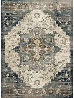 James Taupe/Marine 11'6" X 15' Rug
