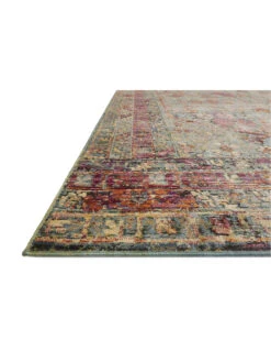 Javari Slate/Berry 12' X 15' Rug -Loloi Rugs LOIDS JAVARI JV03 BERRY 03