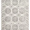 Joaquin Ivory/Charcoal 9'6" X 13' Rug -Loloi Rugs LOIDS JOAQUIN JOA03 CHARCOAL 01