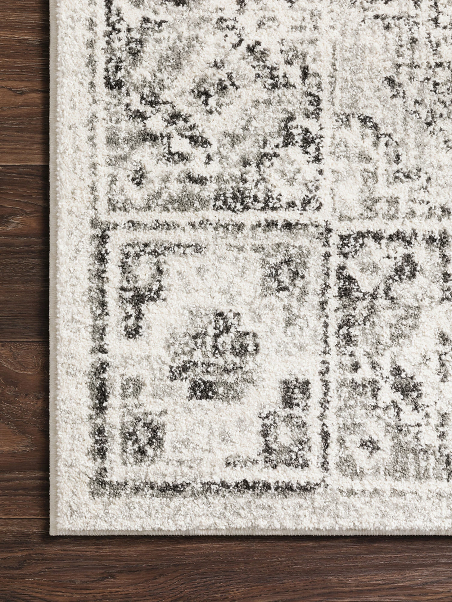 Joaquin Ivory/Charcoal 9'6" X 13' Rug 8 Joaquin Ivory/Charcoal 9'6" X 13' Rug - Image 6