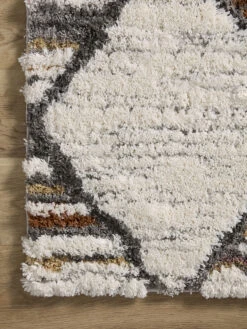 Levitt Ivory/Fiesta 9'3" X 13' Rug -Loloi Rugs LOIDS LEVITT LV05 03