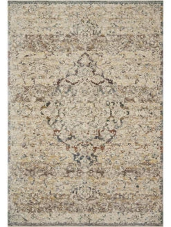 Lourdes Ivory/Multi 9'6" X 13'1" Rug