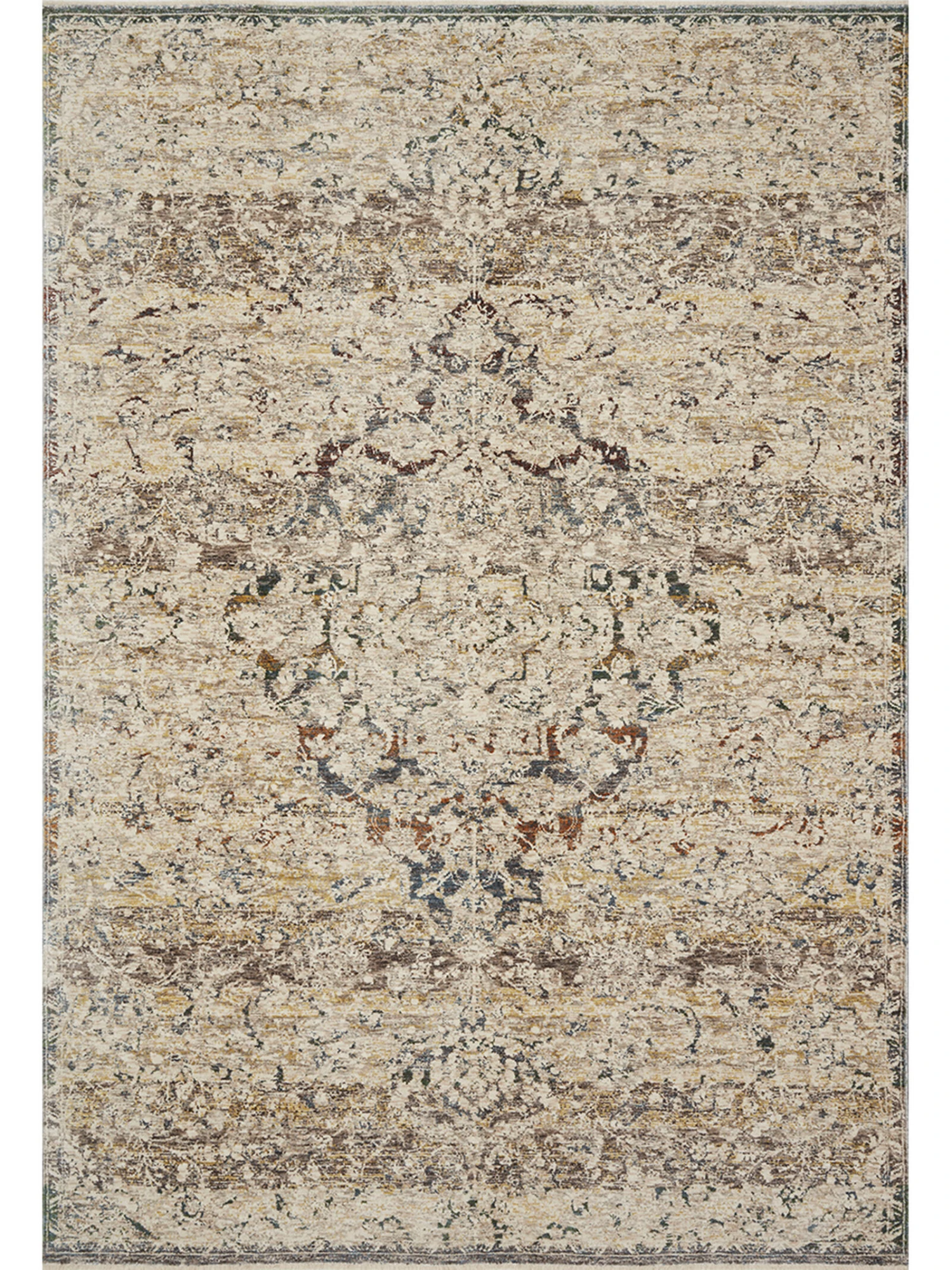 Lourdes Ivory/Multi 9'6" X 13'1" Rug 3 Lourdes Ivory/Multi 9'6" X 13'1" Rug