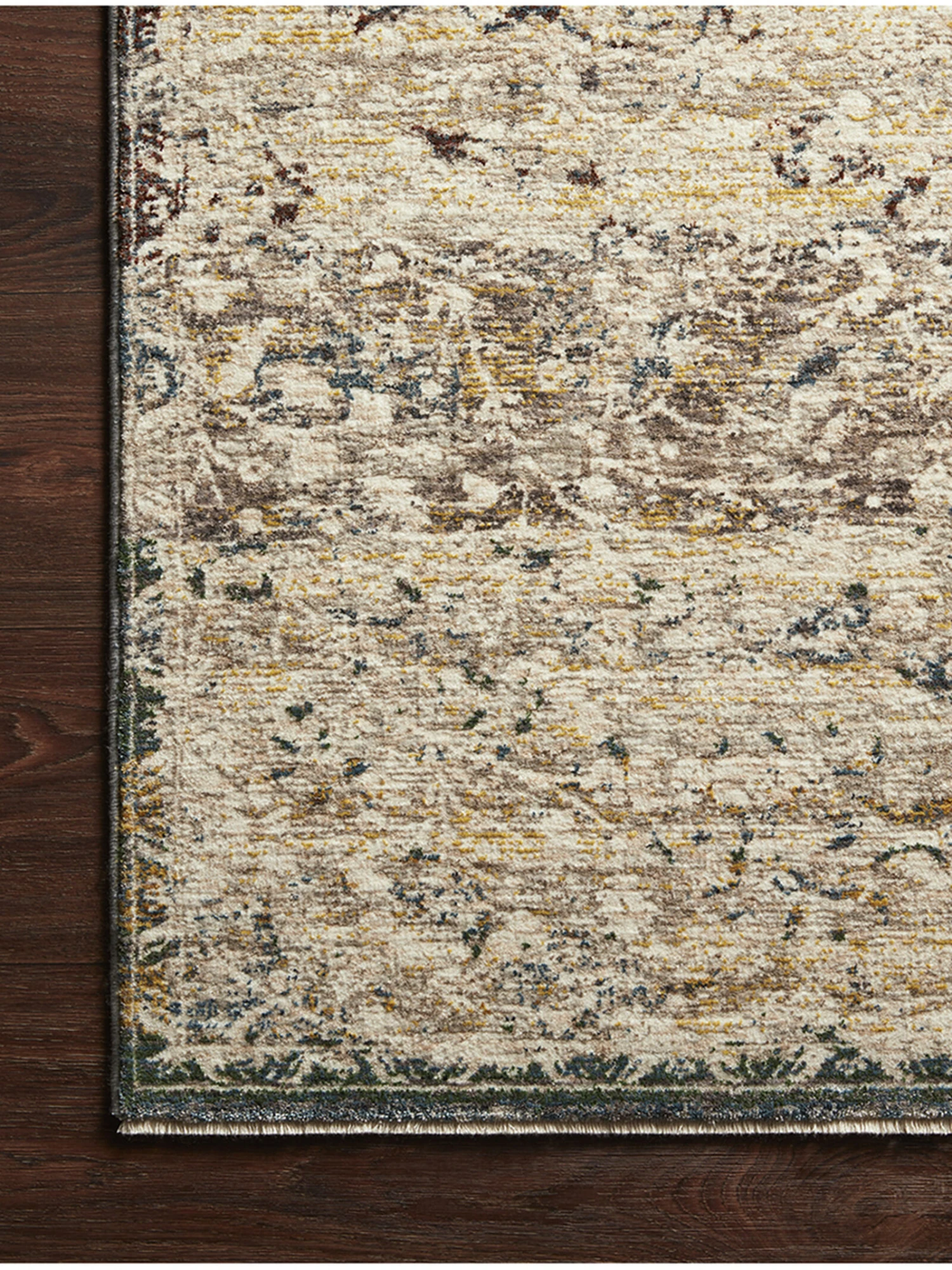 Lourdes Ivory/Multi 9'6" X 13'1" Rug 5 Lourdes Ivory/Multi 9'6" X 13'1" Rug - Image 3