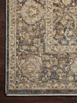 Lourdes Charcoal/Ivory 11'6" X 15'7" Rug -Loloi Rugs LOIDS LOURDES LOU08 02