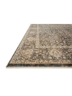 Lourdes Charcoal/Ivory 11'6" X 15'7" Rug -Loloi Rugs LOIDS LOURDES LOU08 03