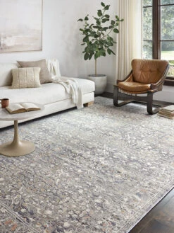Lucia Grey/Mist 9'3" X 13'3" Rug -Loloi Rugs LOIDS LUCIA LUC04 08