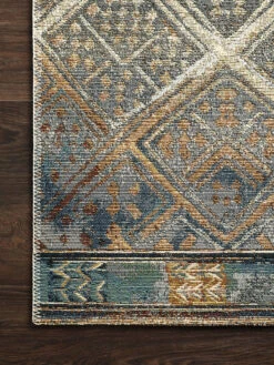 Mika Ivory/Mediterranean 10'6" X 13'9" Rug -Loloi Rugs LOIDS MIKA MIK02 02