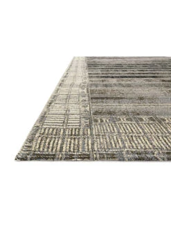 Mika Charcoal/Ivory 10'6" X 13'9" Rug -Loloi Rugs LOIDS MIKA MIK07 04