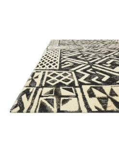 Mika Ivory/Black 10'6" X 13'9" Rug -Loloi Rugs LOIDS MIKA MIK13 04