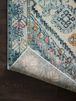 Nadia Aqua/Navy 10' X 14' Rug -Loloi Rugs LOIDS NADIA NN03 NAVY 03