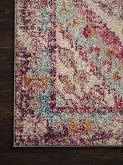 Nadia Aqua/Pink 10' X 14' Rug -Loloi Rugs LOIDS NADIA NN03 PINK 02