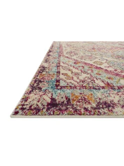 Nadia Aqua/Pink 10' X 14' Rug -Loloi Rugs LOIDS NADIA NN03 PINK 06