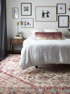 Nadia Aqua/Pink 10' X 14' Rug -Loloi Rugs LOIDS NADIA NN03 PINK 08