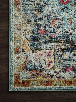 Nadia Blue/Midnight 9' X 12' Rug 8 Nadia Blue/Midnight 9' X 12' Rug -Loloi Rugs LOIDS NADIA NN04 BLUE 02