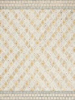 Priti Mist/Gold 9'3" X 13' Rug