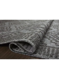 Rainier Grey/Charcoal 9'2" X 12'2" Rug -Loloi Rugs LOIDS RAINIER RAI06 02