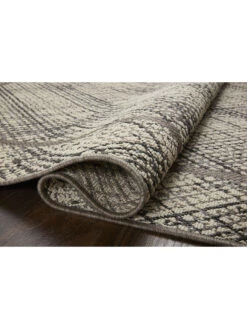 Rainier Ivory/Charcoal 9'2" X 12'2" Rug -Loloi Rugs LOIDS RAINIER RAI10 02