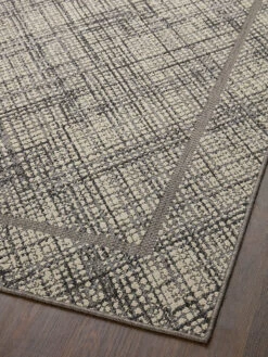 Rainier Ivory/Charcoal 9'2" X 12'2" Rug -Loloi Rugs LOIDS RAINIER RAI10 05