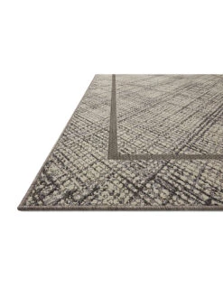 Rainier Ivory/Charcoal 9'2" X 12'2" Rug -Loloi Rugs LOIDS RAINIER RAI10 06