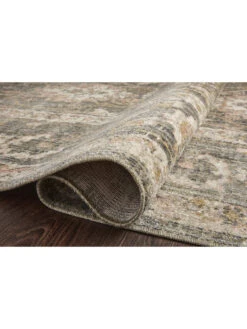 Rosemarie Sage/Blush 9' X 12' Rug -Loloi Rugs LOIDS ROSEMARIE ROE01 BLUSH 02