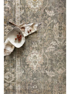 Rosemarie Sage/Blush 9' X 12' Rug -Loloi Rugs LOIDS ROSEMARIE ROE01 BLUSH 11