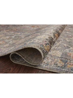 Rosemarie Stone/Multi 9' X 12' Rug -Loloi Rugs LOIDS ROSEMARIE ROE01 STONE 02