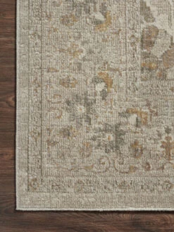 Rosemarie Ivory/Natural 9' X 12' Rug -Loloi Rugs LOIDS ROSEMARIE ROE02 03