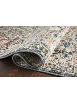 Saban Blue/Spice 11'6" X 15' Rug -Loloi Rugs LOIDS SABAN SAB02 BLUE 02 1
