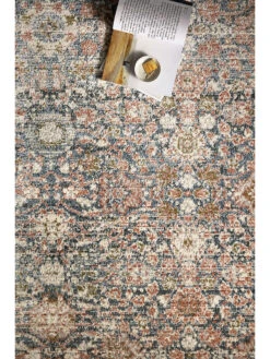 Saban Navy/Rust 9'4" X 13' Rug -Loloi Rugs LOIDS SABAN SAB03 07 1