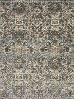 Saban Blue/Sand 9'4" X 13' Rug