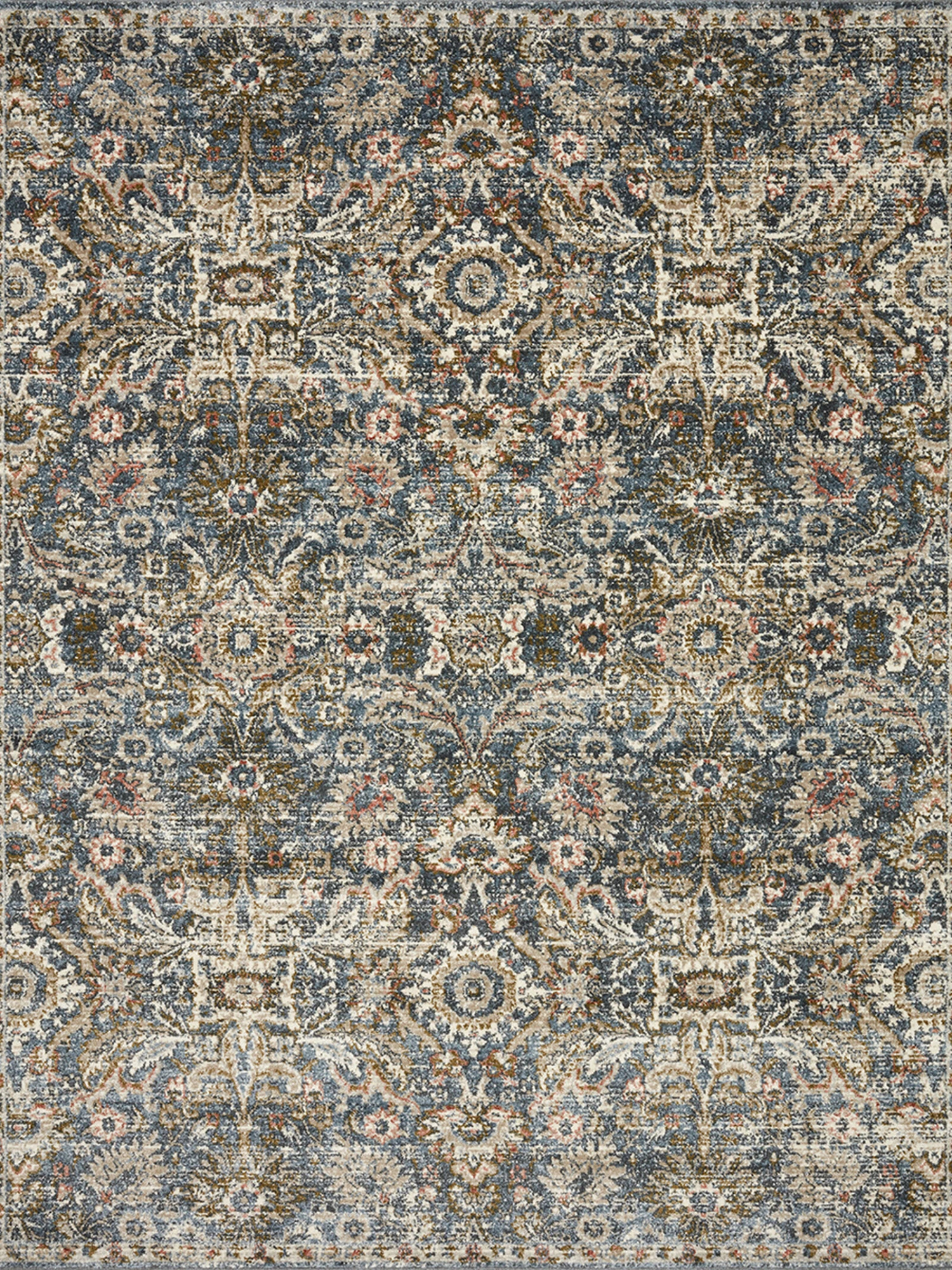 Saban Blue/Sand 9'4" X 13' Rug 3 Saban Blue/Sand 9'4" X 13' Rug