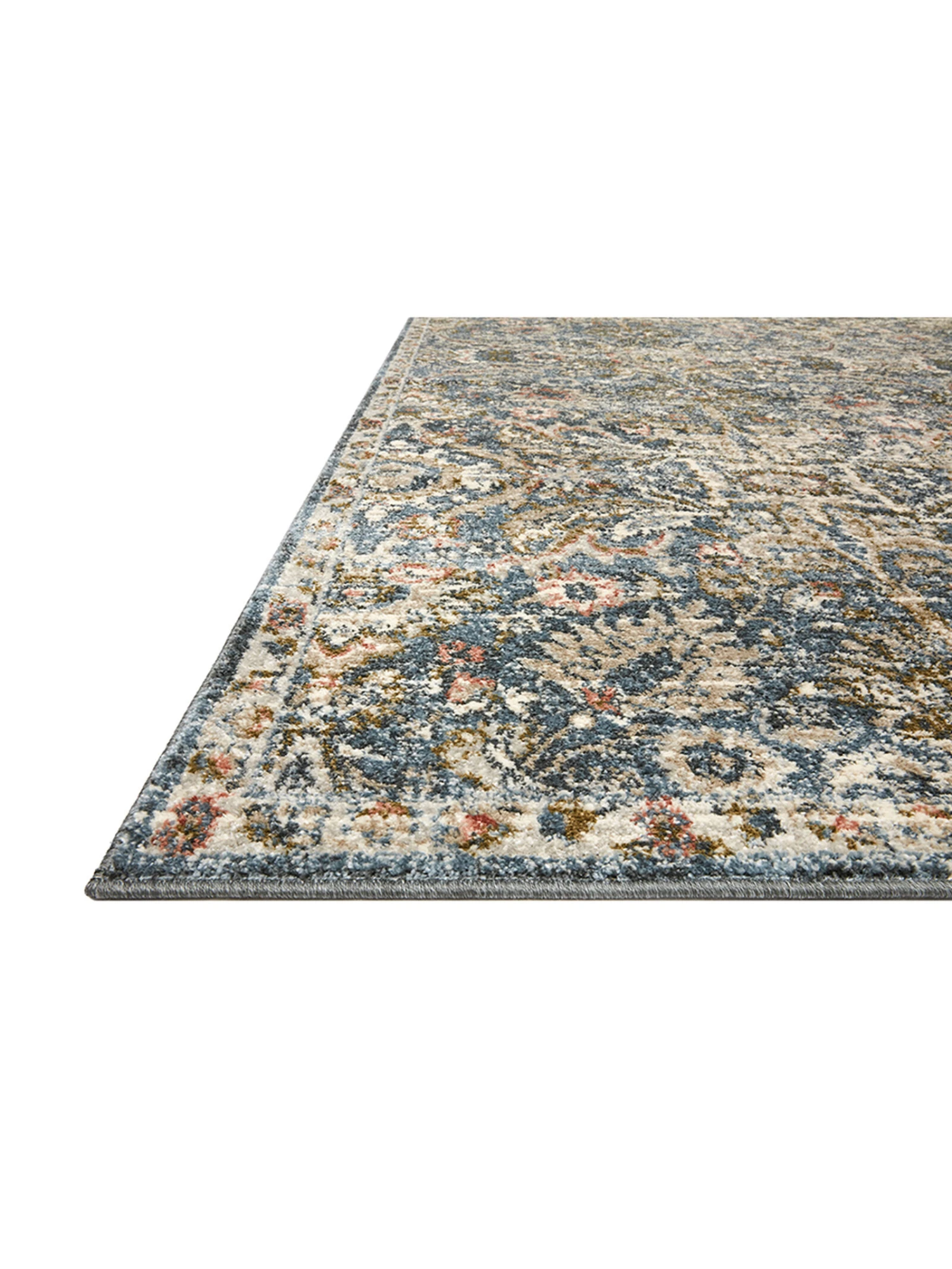 Saban Blue/Sand 9'4" X 13' Rug 5 Saban Blue/Sand 9'4" X 13' Rug - Image 3
