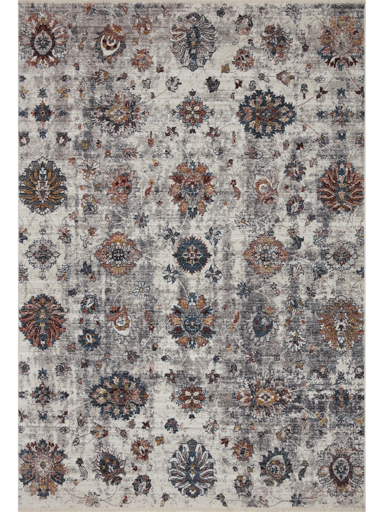 Samra Ivory/Multi 9'6" X 13'1" Rug 3 Samra Ivory/Multi 9'6" X 13'1" Rug