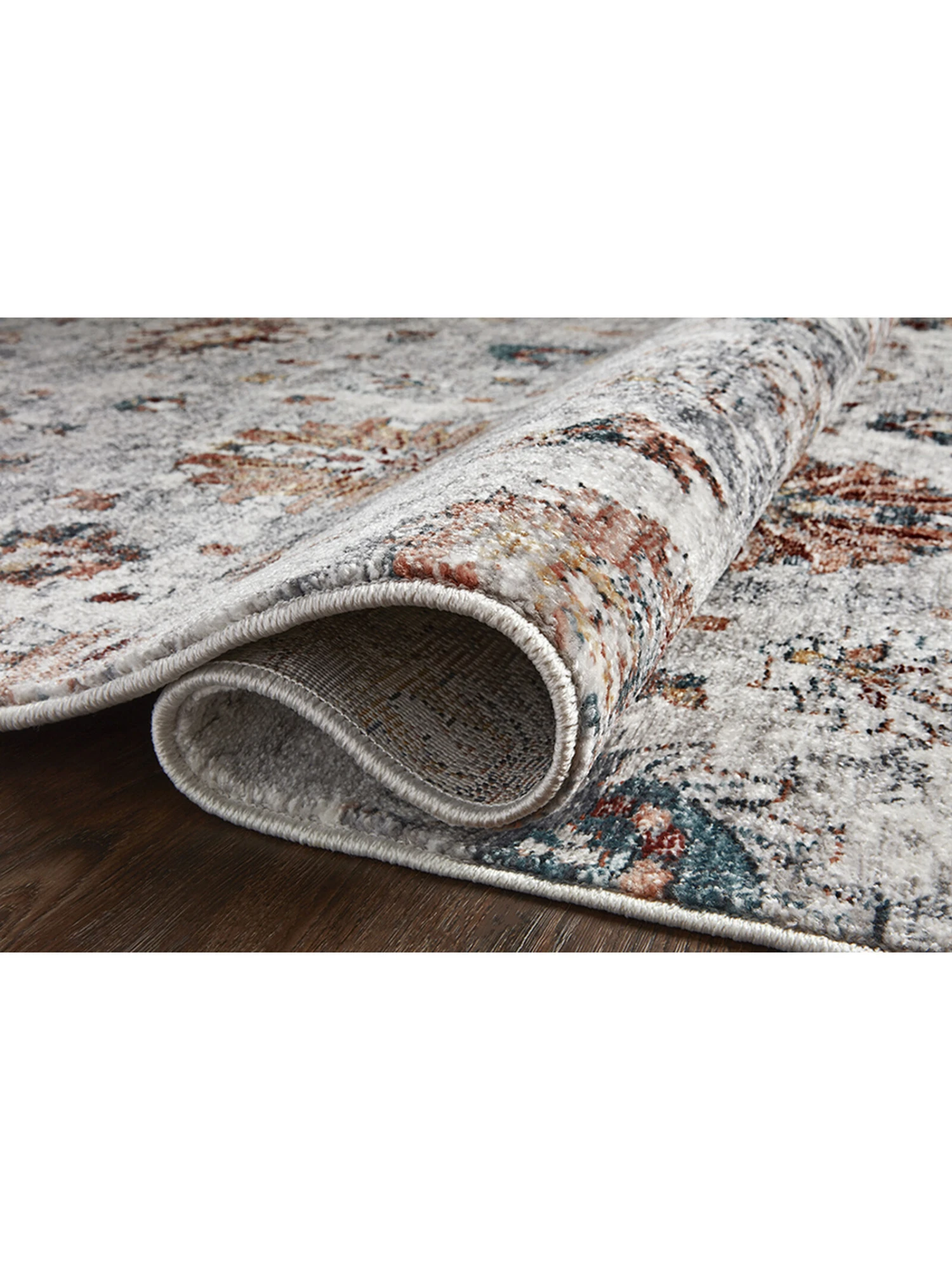 Samra Ivory/Multi 9'6" X 13'1" Rug 7 Samra Ivory/Multi 9'6" X 13'1" Rug - Image 5