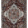 Samra Brick/Grey 9'6" X 13'1" Rug