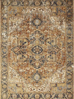 Sebastian Red/Navy 10'6" X 13'9" Rug