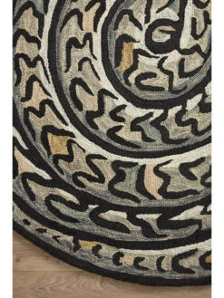 Selby SEL01 Grey/Multi 5' X 5' Round Rug -Loloi Rugs LOIDS SELBY SEL01 GRAY 03