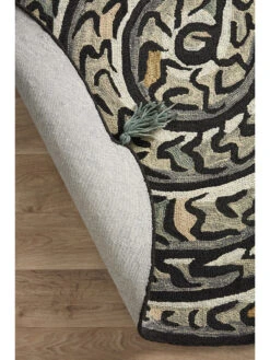 Selby SEL01 Grey/Multi 5' X 5' Round Rug -Loloi Rugs LOIDS SELBY SEL01 GRAY 04