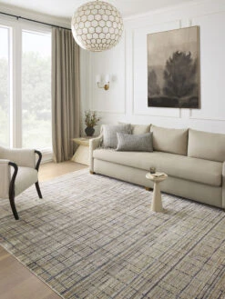 Soho Pebble/Charcoal 9'6" X 13'1" Rug -Loloi Rugs LOIDS SOHO SOH04 CHARCOAL 09 1