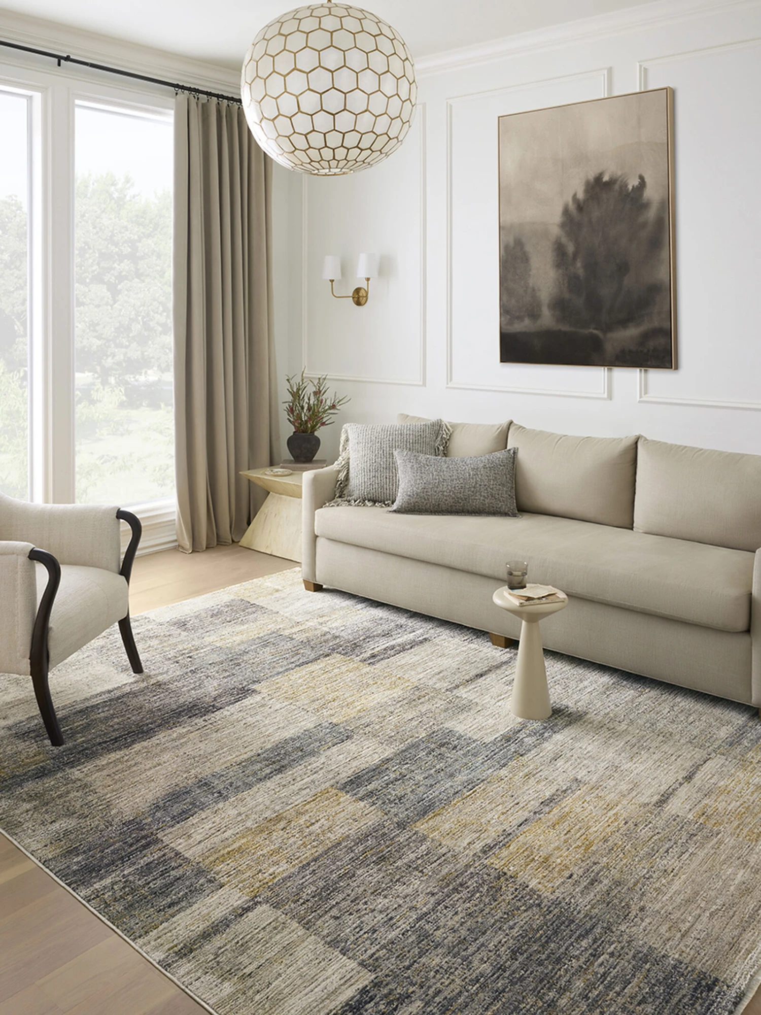 Soho Grey/Gold 9'6" X 13'1" Rug 4 Soho Grey/Gold 9'6" X 13'1" Rug - Image 2