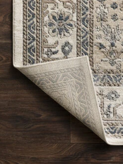Teagan Oatmeal/Ivory 9'9" X 13'6" Rug -Loloi Rugs LOIDS TEAGAN TEA02 03