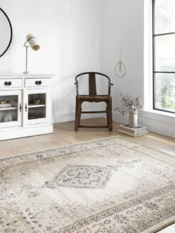 Teagan Oatmeal/Ivory 9'9" X 13'6" Rug -Loloi Rugs LOIDS TEAGAN TEA02 07