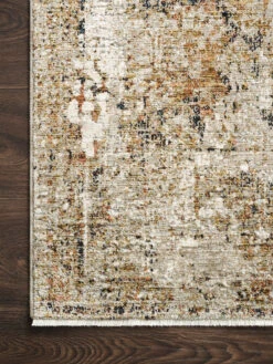 Theia Taupe/Gold 9'5" X 12'10" Rug -Loloi Rugs LOIDS THEIA THE02 02