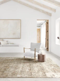 Theia Taupe/Gold 9'5" X 12'10" Rug -Loloi Rugs LOIDS THEIA THE02 06