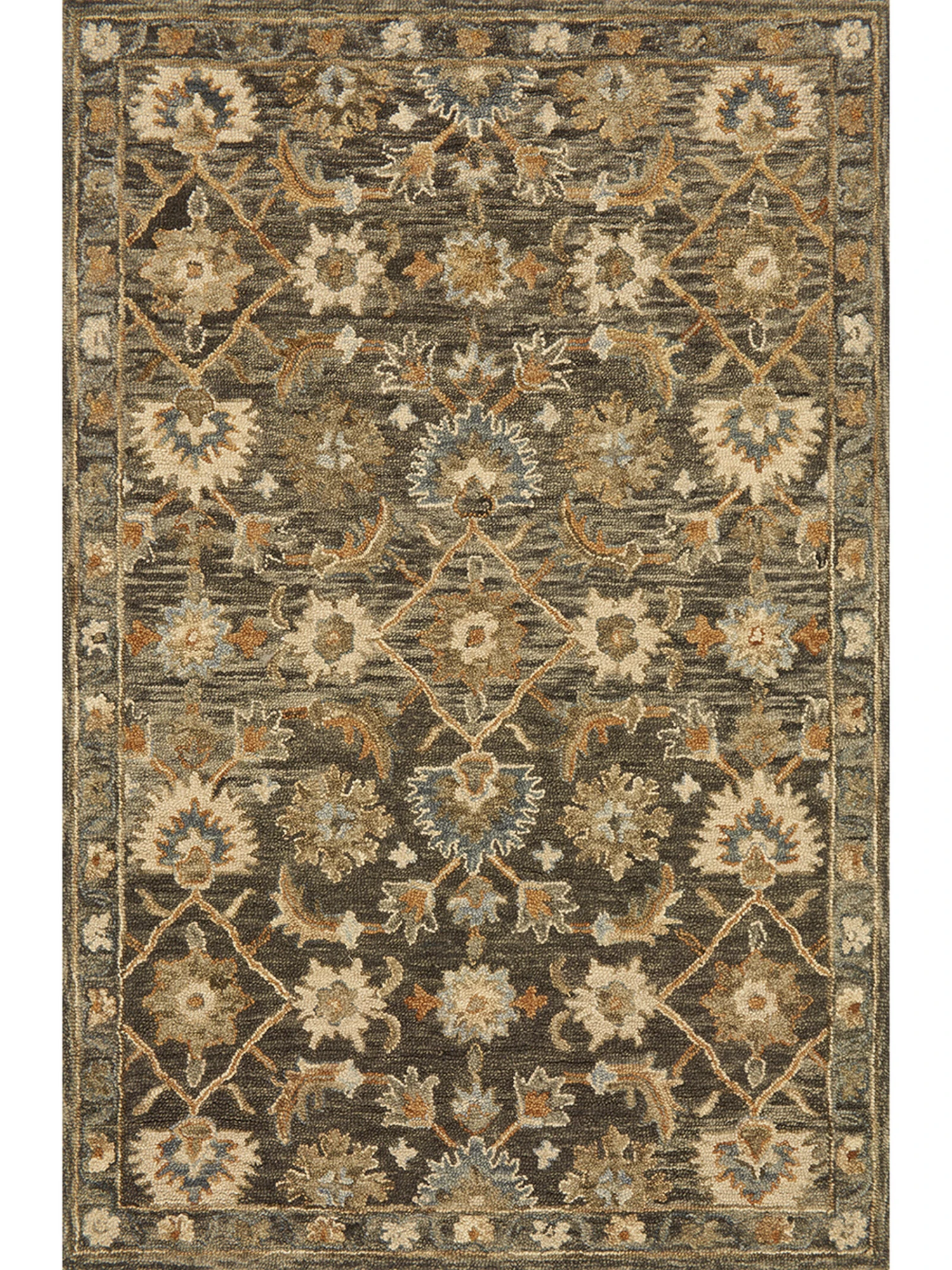 Victoria Dk Taupe/Multi 9'3" X 13' Rug 3 Victoria Dk Taupe/Multi 9'3" X 13' Rug